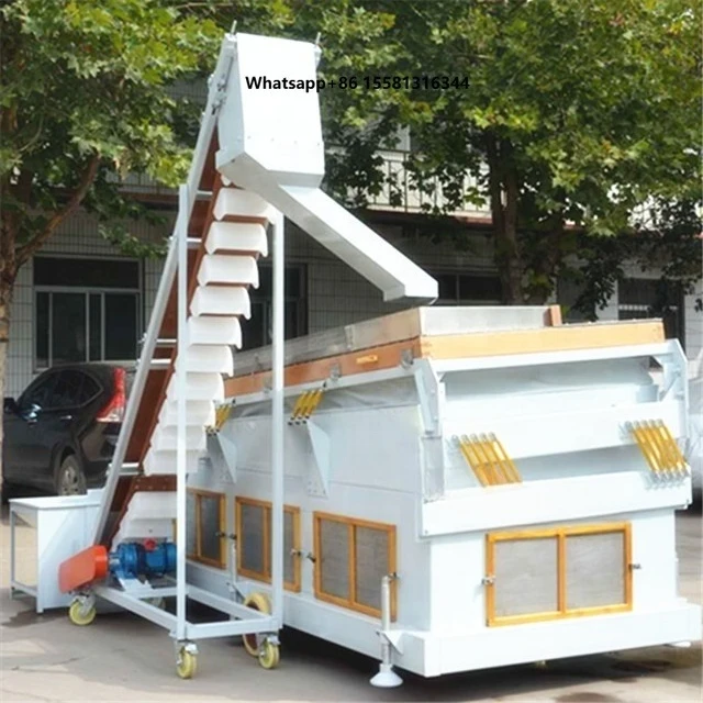 Sesame Seed Specific Gravity Separator for Sesame Processing and Quality Control Removing Empty Shells and Light Impurities