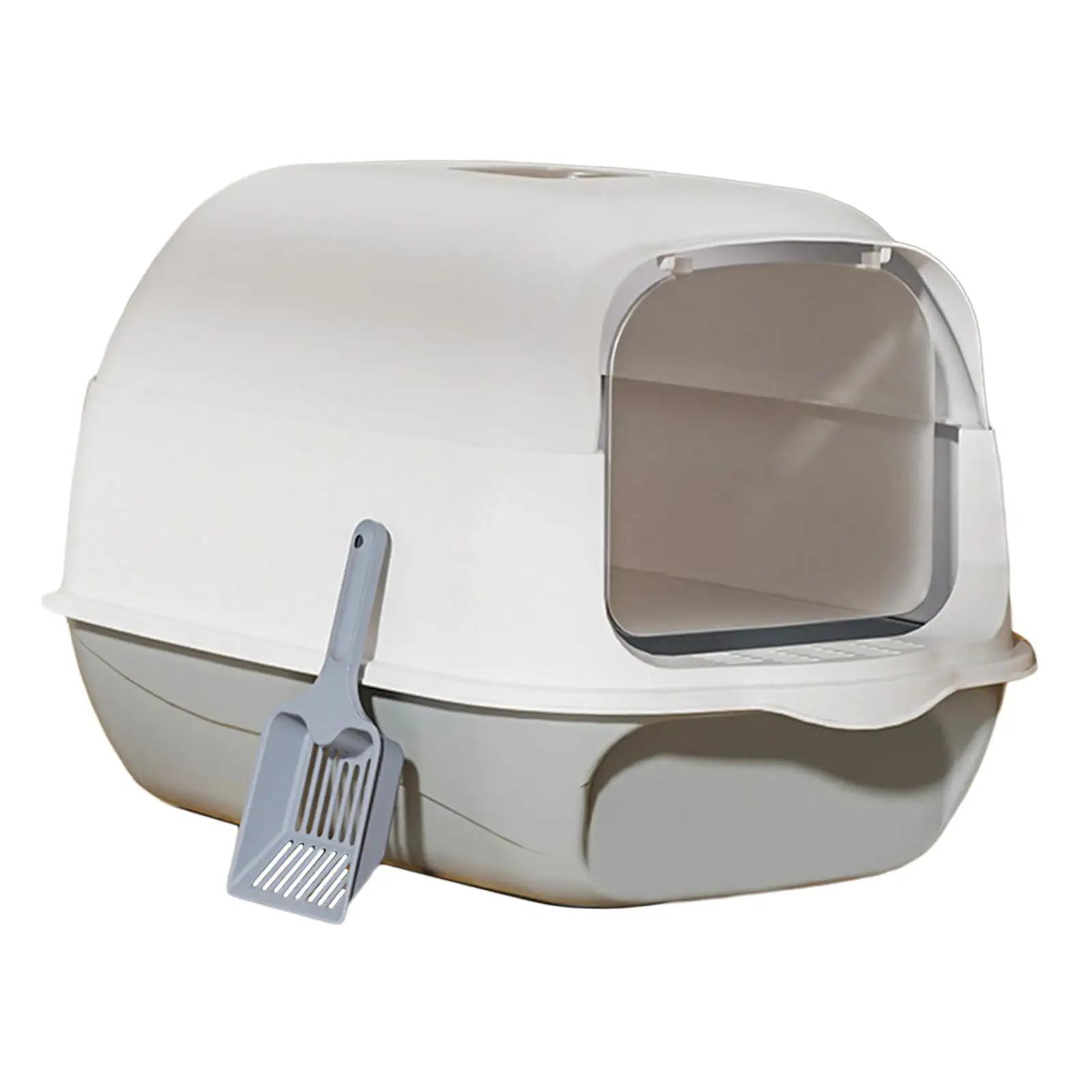 Fully Covered Cat Litter Boxes Pet Accessories for All Kinds of Cat Litter Potty Toilet Kitty Litter Pan Cat Toilet with Door