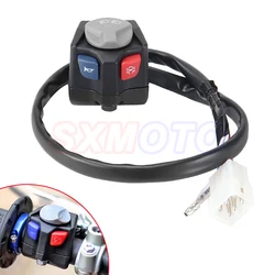 Motocicleta Três Função Switch, farol impermeável, Turn Light, Horn, ON, OFF, Flameout Starter, Stop Kill Button para KTM, EXC-F, SXF