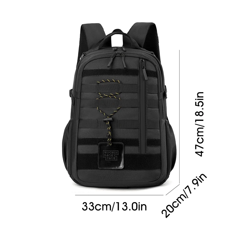 Camouflage Travel Rucksack Multi Layer Business Computer Backpack 15.6 inches Laptop Bag Lightweight Short Distance Luggage Pack