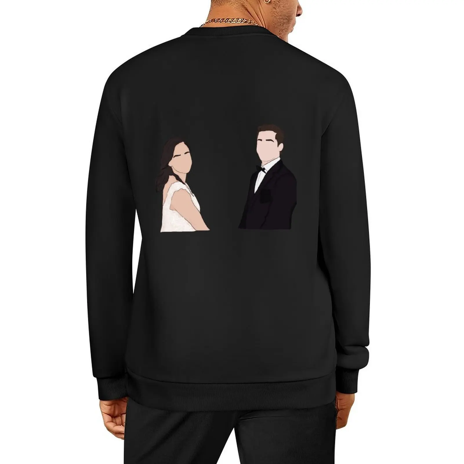 

Jake and Amy Wedding Pullover men's clothes men's sweat-shirt autumn jacket men men's winter sweater autumn sweatshirt