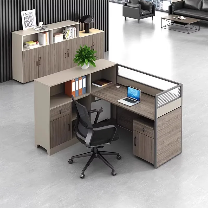 Office desk and chair combination office furniture