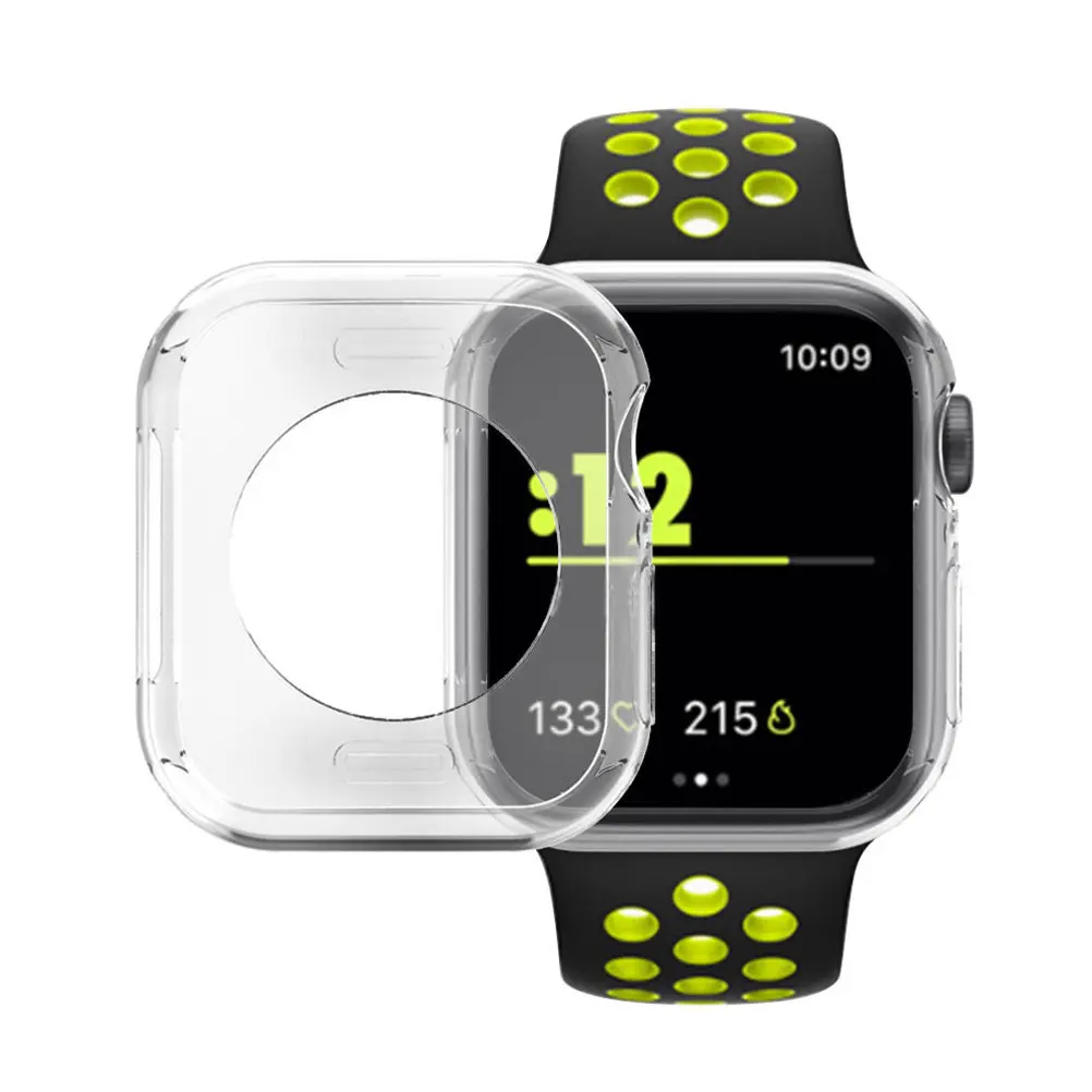 

Tpu Frame Protector Case for 4 40Mm Shiny Shockproof Scratch Resistant Flexible Lightweight Bumper Cover