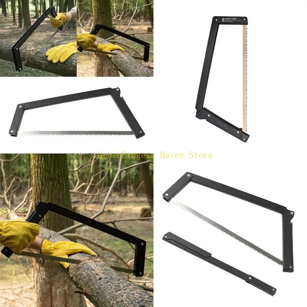 

F68D Портативное снаряжение для кемпинга на открытом воздухе Полевая стальная пила Многофункциональное оборудование для кемпинга