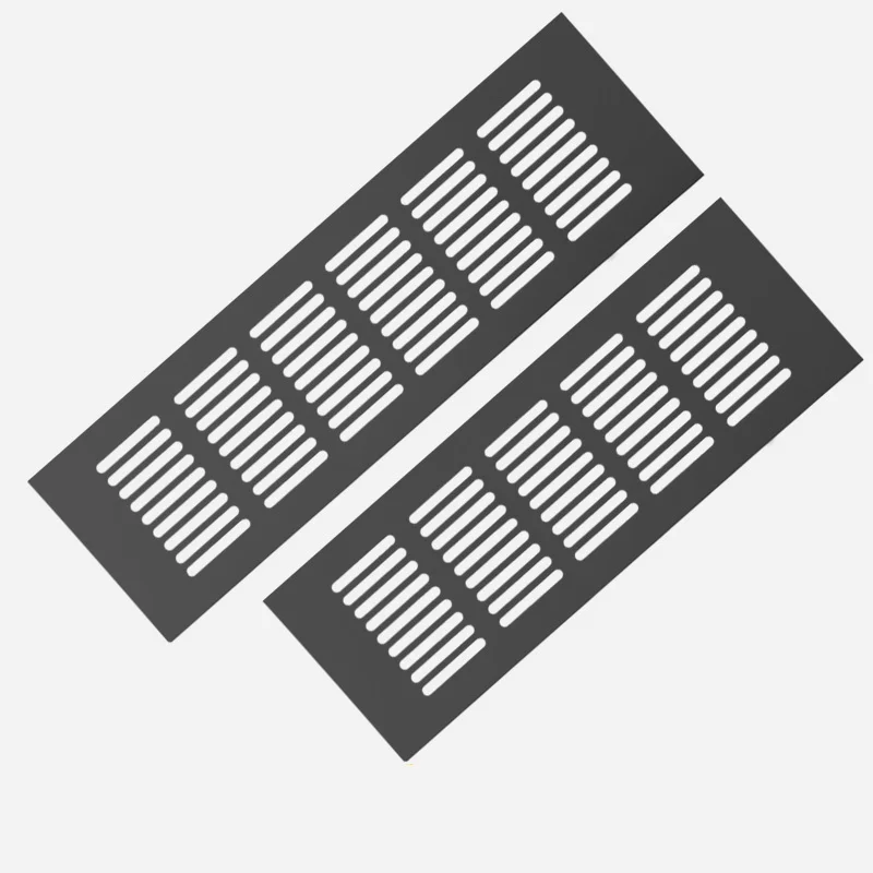 Metalen Air Vent Decor Cover Meubels Kast Ventilator Geperforeerde Plaat Ventilatie Grille Vents Vierkante Afvoerputje Hardware