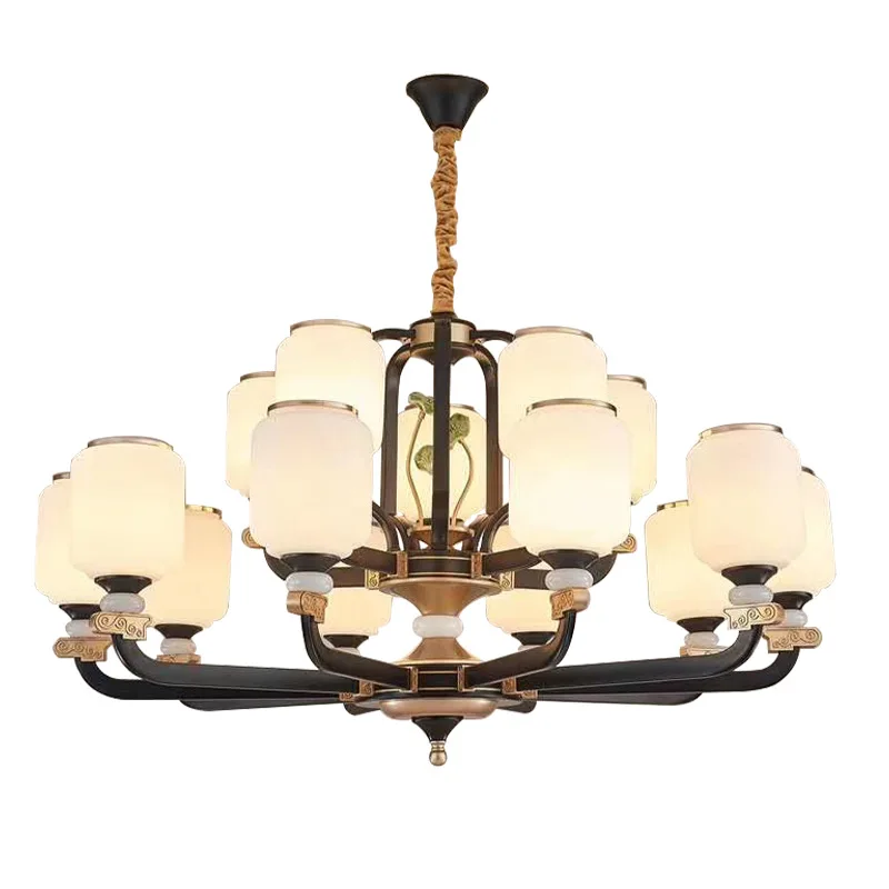 

Simple, atmospheric, villa, duplex, dining room, bedroom, ceiling lamp