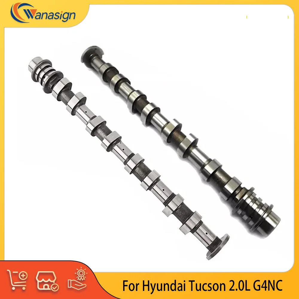 Engine Parts Intake Exhaust Camshaft Set Fit 2.0 L L4 Gas G4NA G4NC For Kia Forte5 Soul 2.0L 24100-2E000 24200-2E000