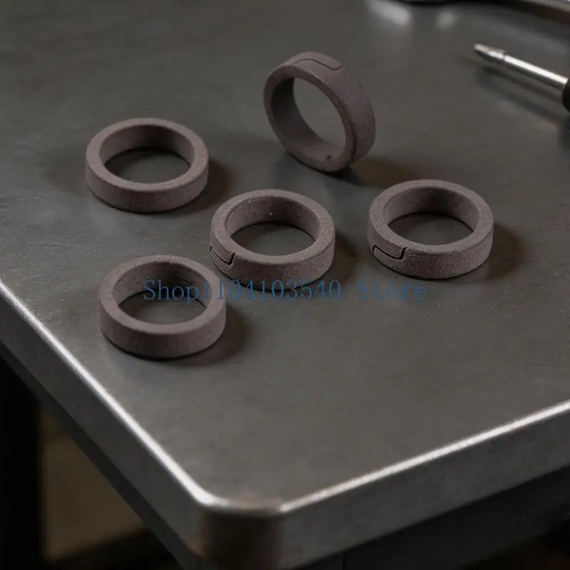 02DC 5Pcs High Pressure 40MPa 30MPa 4500Psi Two Stage Piston Rings Replacement