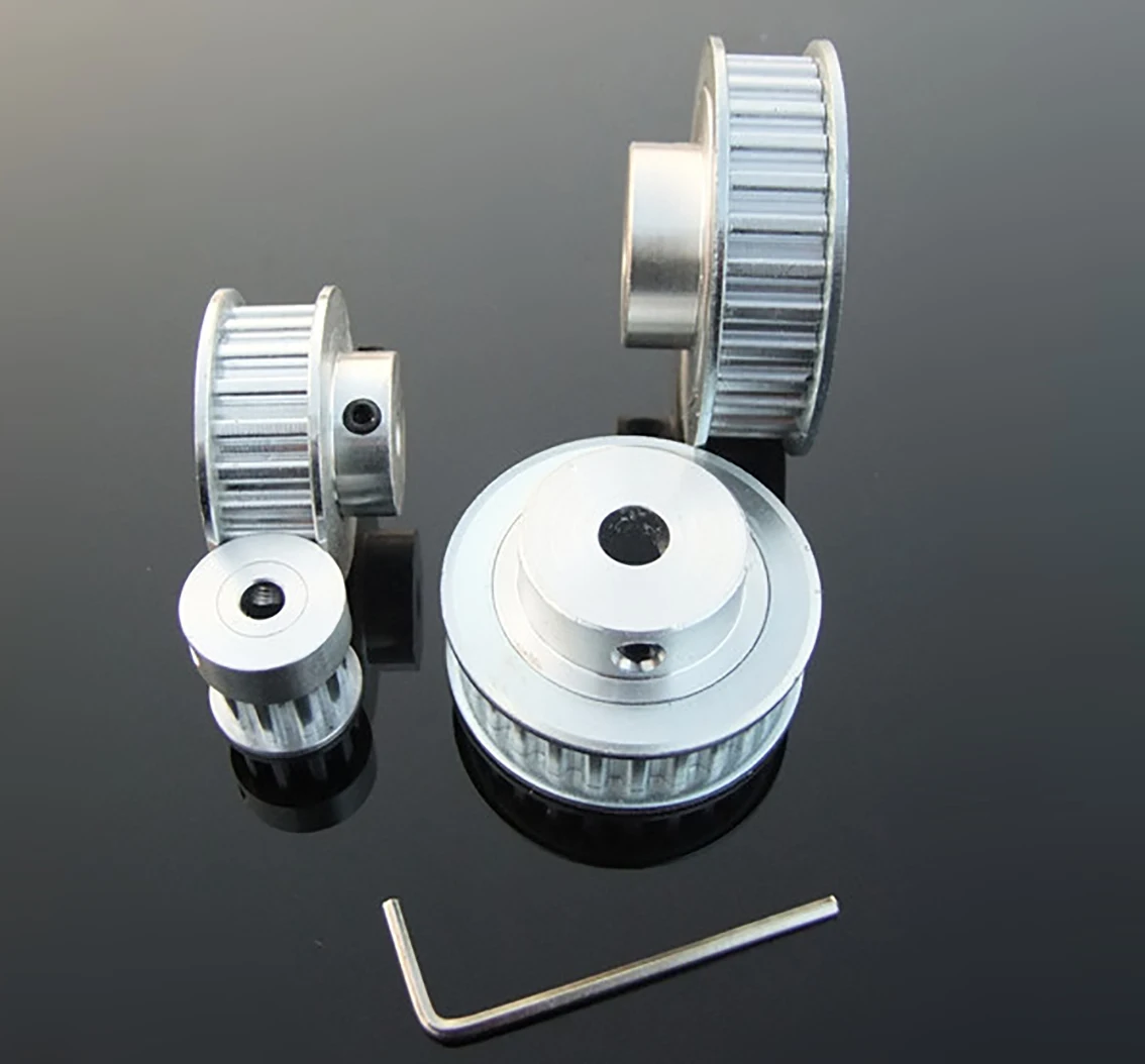 1Pcs 10-40 Teeth XL Timing Belt Pulley Bore 4/5/6/8/10/12mm Slot Width 11mm Pitch 5.08mm For 10mm Belt CNC/Step Motor