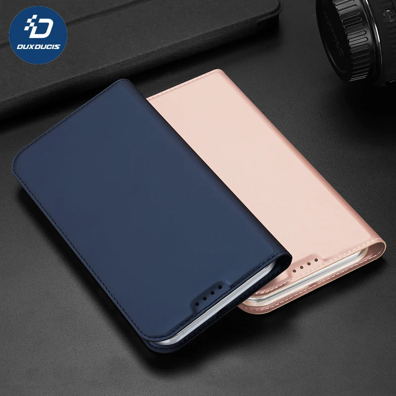 

For iPhone 16 Pro Max Case DUX DUCIS Flip Leather Wallet Stand Phone Cover with Card Slot For iPhone 16 Phone Shell