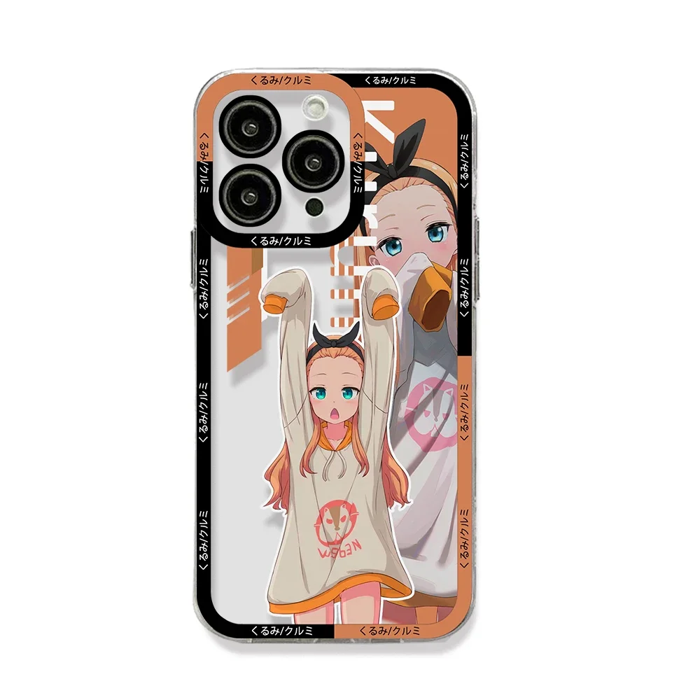 Lycoris Recoil Chisato Nishikigi Phone Case For iPhone 15 14 13 12 11 Pro Max X XR XS 7 8 Plus Soft Silicone Transparent Cover