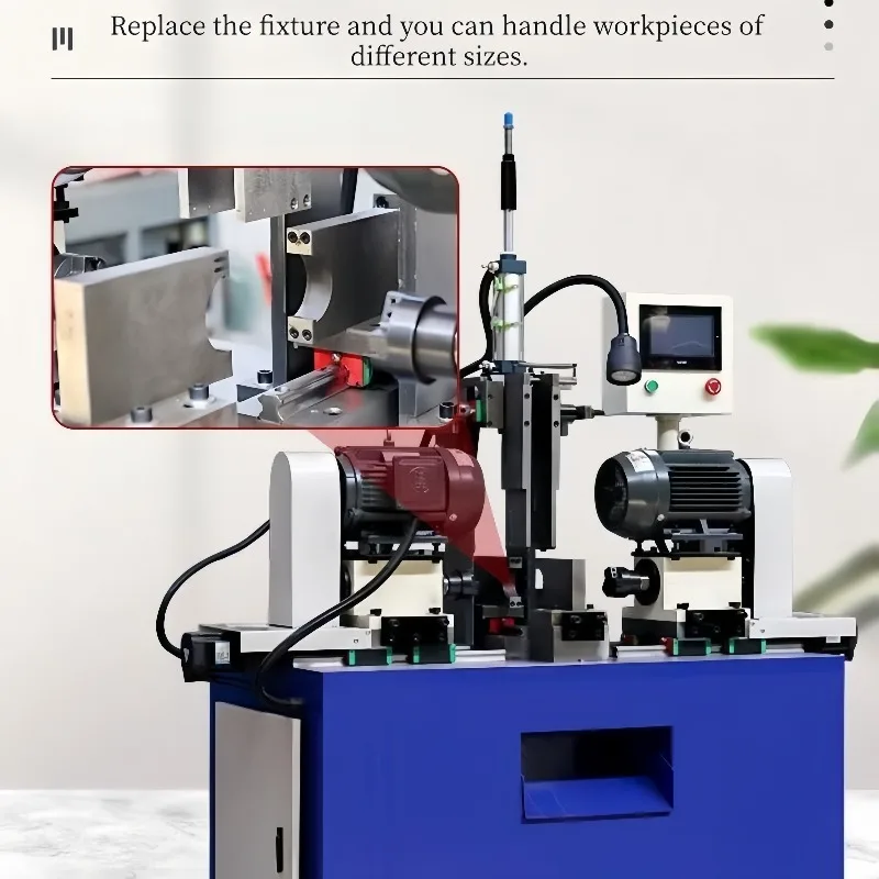 Economical round Pipe Chamfering Machine with Long-Lasting Blade Easy to Operate for Small to Medium Workshops
