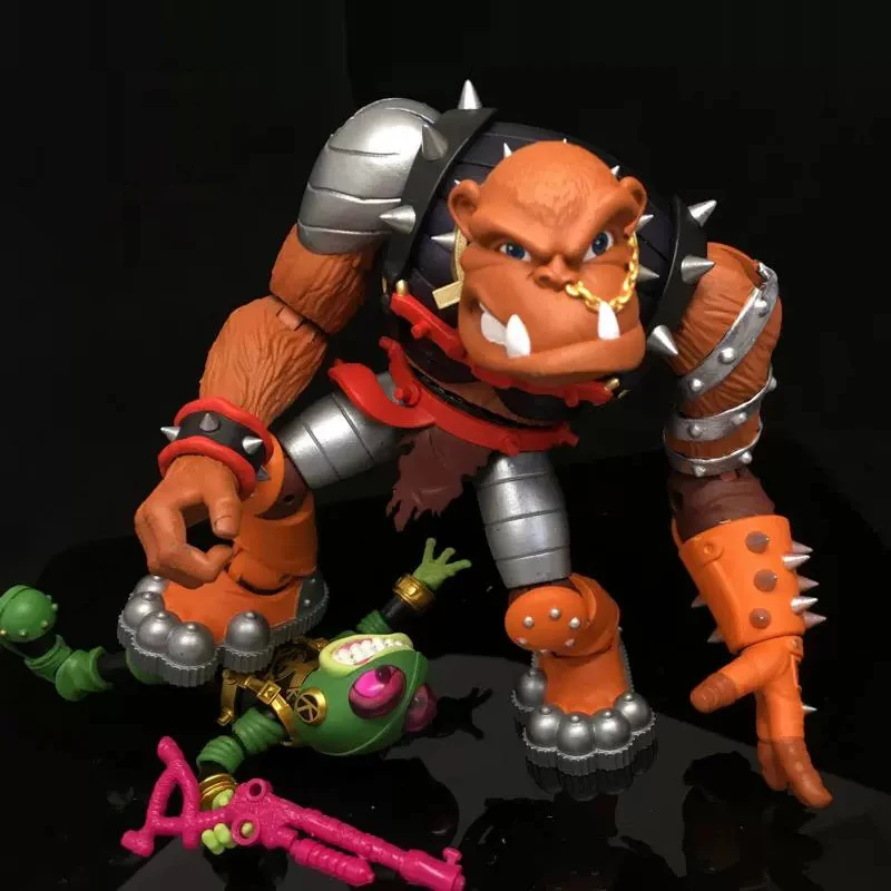 

Boss Fight Toys Двуглавая серия резьбы Сумасшедший воин Боб 30 см Фигурка Модель Кукла Фигурка