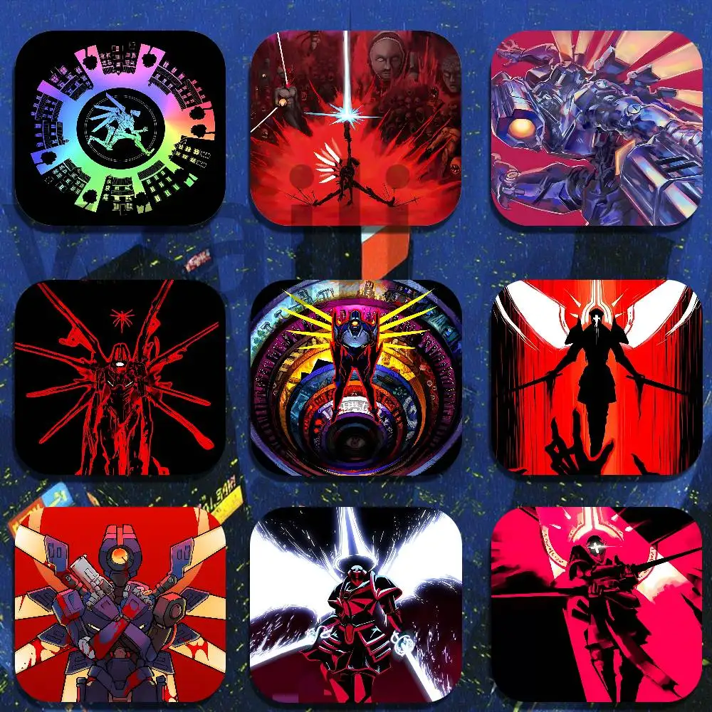 U-ULTRAKILL Geometry LAYER FRAUD Fridge Magnets Refrigerator Card Kitchen Metal Icebox Cabinet Magnetic Cards