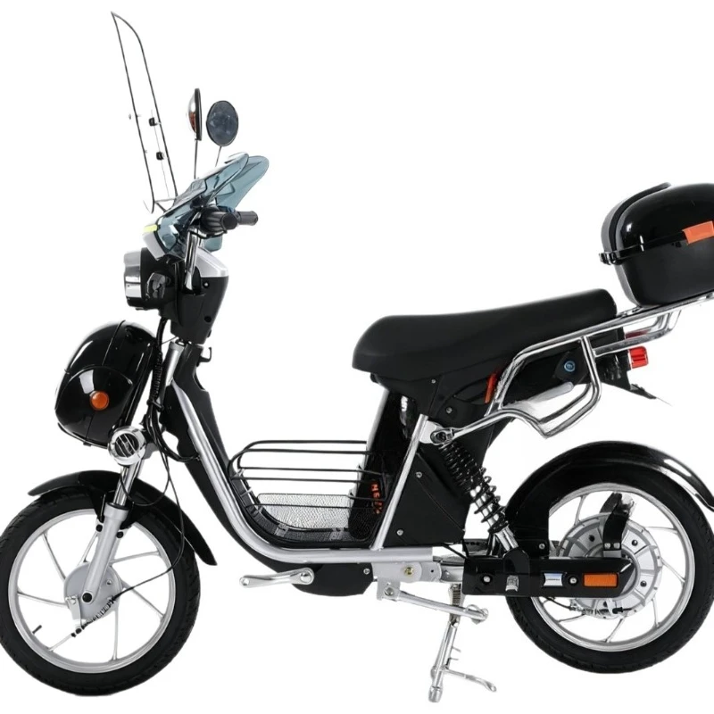 

18-Inch North Korean small cyclone electric bicycle super long battery life lithium battery car new moped
