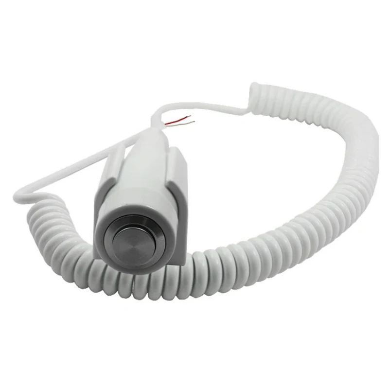 

Metal Push Self Ret With Spring Wire Button Momentary Stop Switch