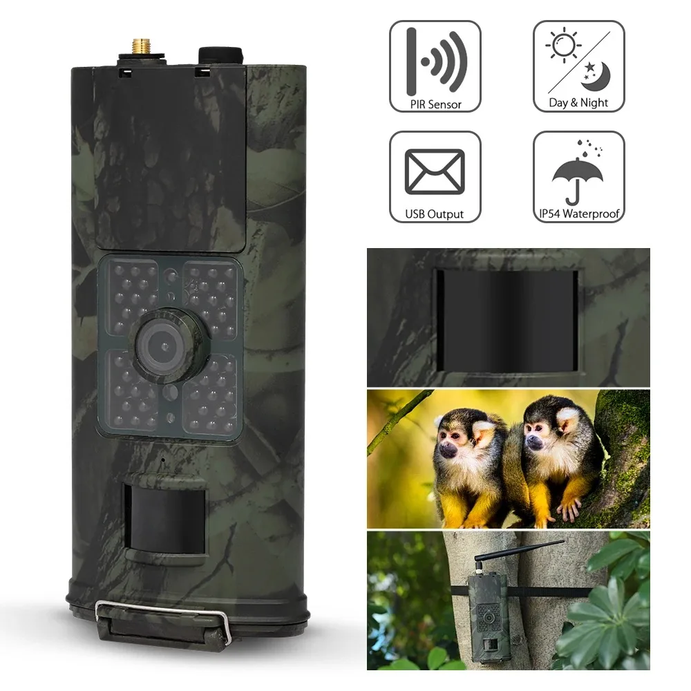 Cámara trampa 4G 20 MP HD 1080P - vigilancia vida silvestre en color - imagen 2