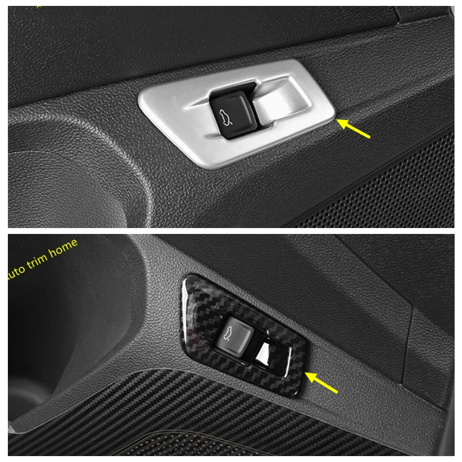 

Rear Door Trunk Box Switch Control Button Decoration Panel Cover Trim Fit For Volkswagen T-Roc T Roc 2018 - 2023 Car Accessories