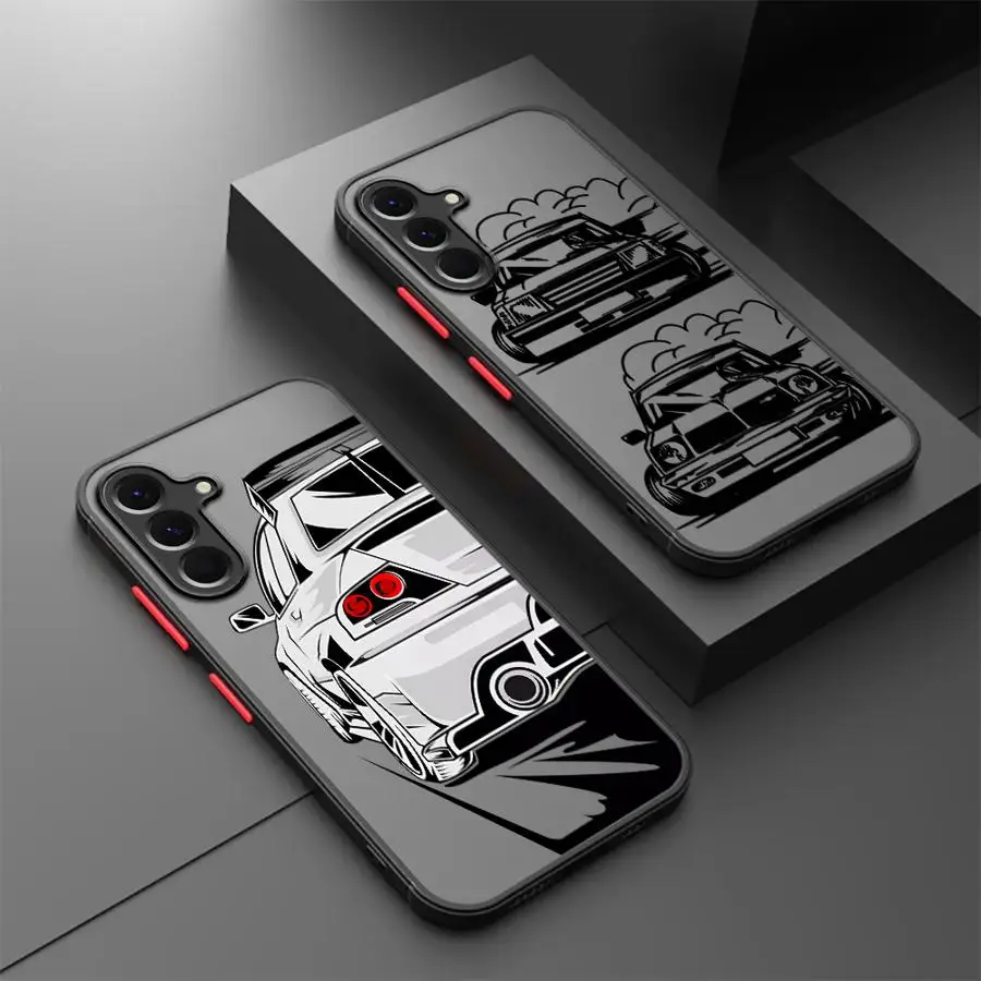 

Чехол для Samsung Galaxy A53 A34 A25 A26 A54 A24 A35 A36 A22 A21s A52 A56 A73 Задняя крышка для телефона Racing Car Cool