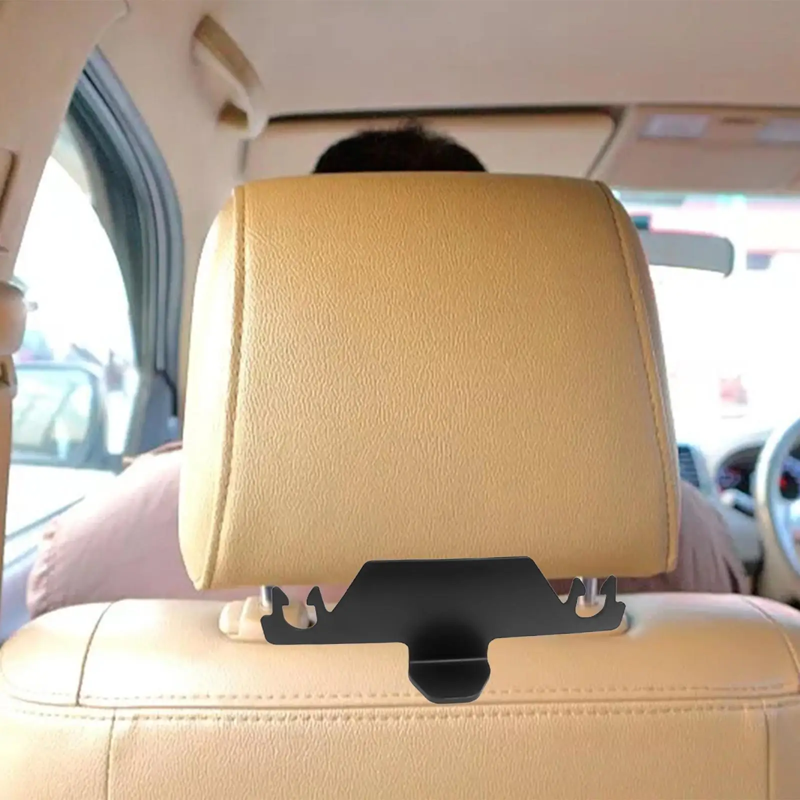 Car Back Seat Headrest Hook Durable Save Space Multipurpose Purse Handbag Organiser Auto Hook for Tesla Model 3 Y