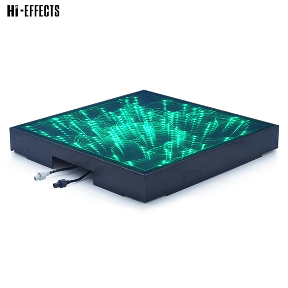 

Waterproof RGB Starry 3D Mirror Dance Floor 50X50cm LED Glass Outdoor Floor Panel for Wedding Party DJ Disco