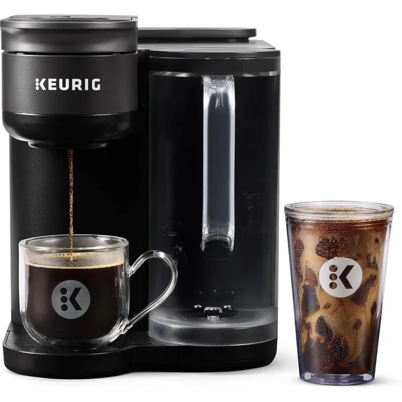 Iced or hot single-serve K-Cup coffee maker with MultiStream