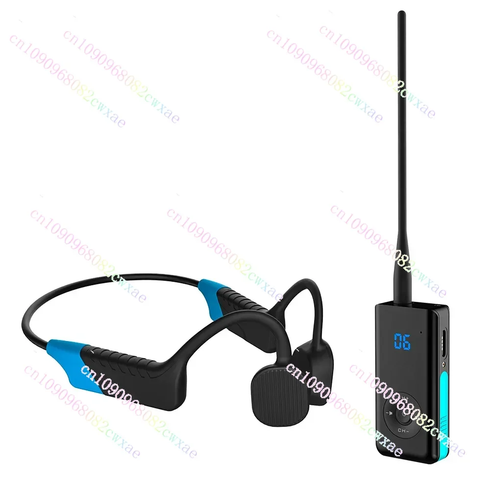 Underwater Swim Coach Walkie Talkie Communication Ear Phone Swimming Equipment Training Waterproof Wireless Headset Headphone