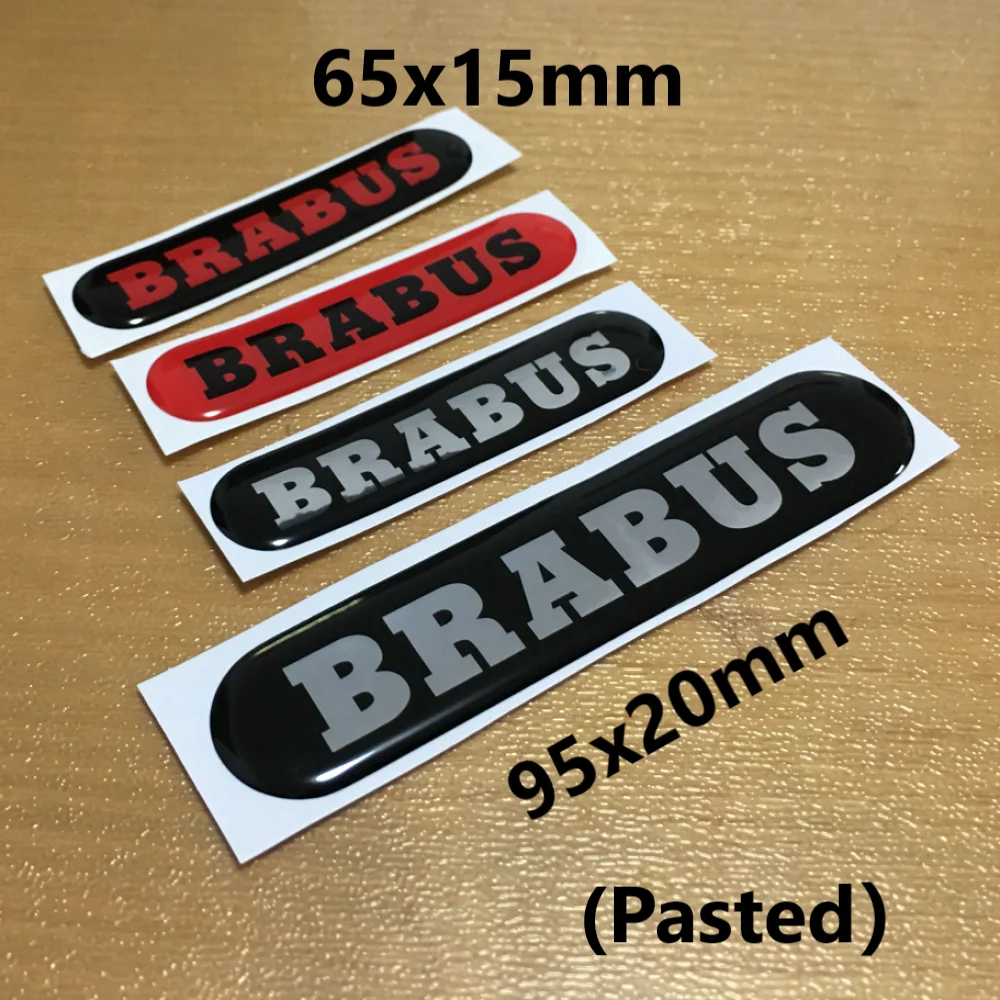 

Car Pasted Emblem Badge Sticker for Brabus w204 w205 GLC w253 G63 G65 W463 G500 G350 GLS ML CLA w464 w221 w213 w206 w212 w176