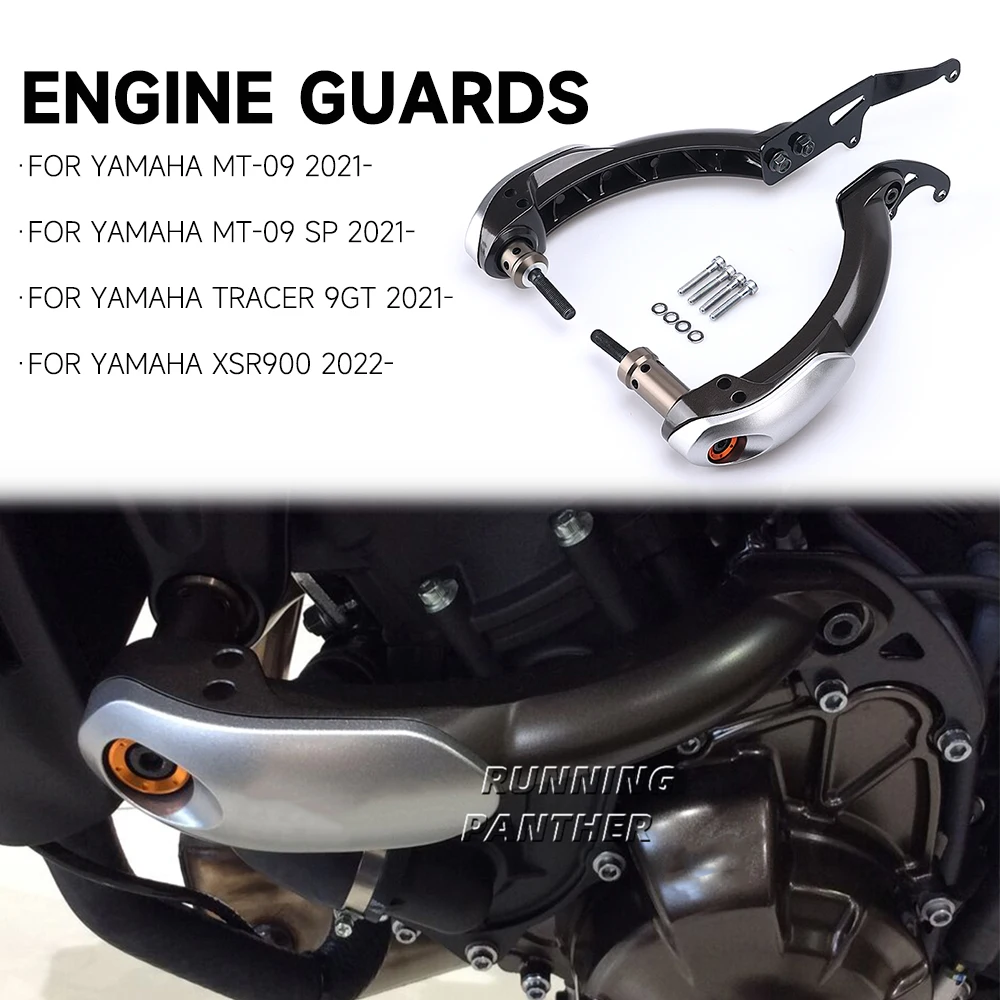 

FOR YAMAHA MT-09 MT09 SP TRACER 9 GT 9GT XSR900 XSR 900 Motorcycle Engine Frame Slider Anti Falling Crash Protector Guard Bar