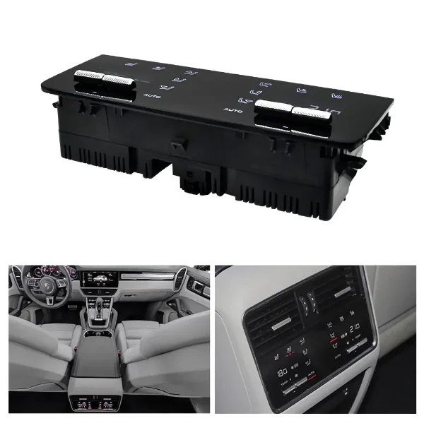 

The Newest Car AC Panel Screen For Porsche Cayenne 2017 2018 2019 2020 2021 Air Conditioner Climate Seating Control Touch Board