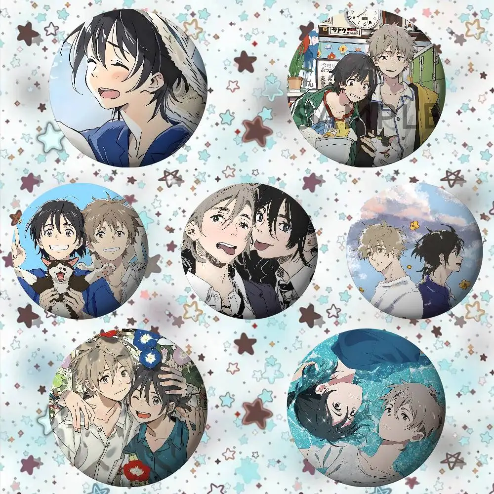 شارات أنيمي الغريبة على الشاطئ، دبابيس أزرار إبداعية ممتعة، دبابيس جميلة للملابس، حقائب ظهر، هدايا جيدة للأصدقاء الصغار #2