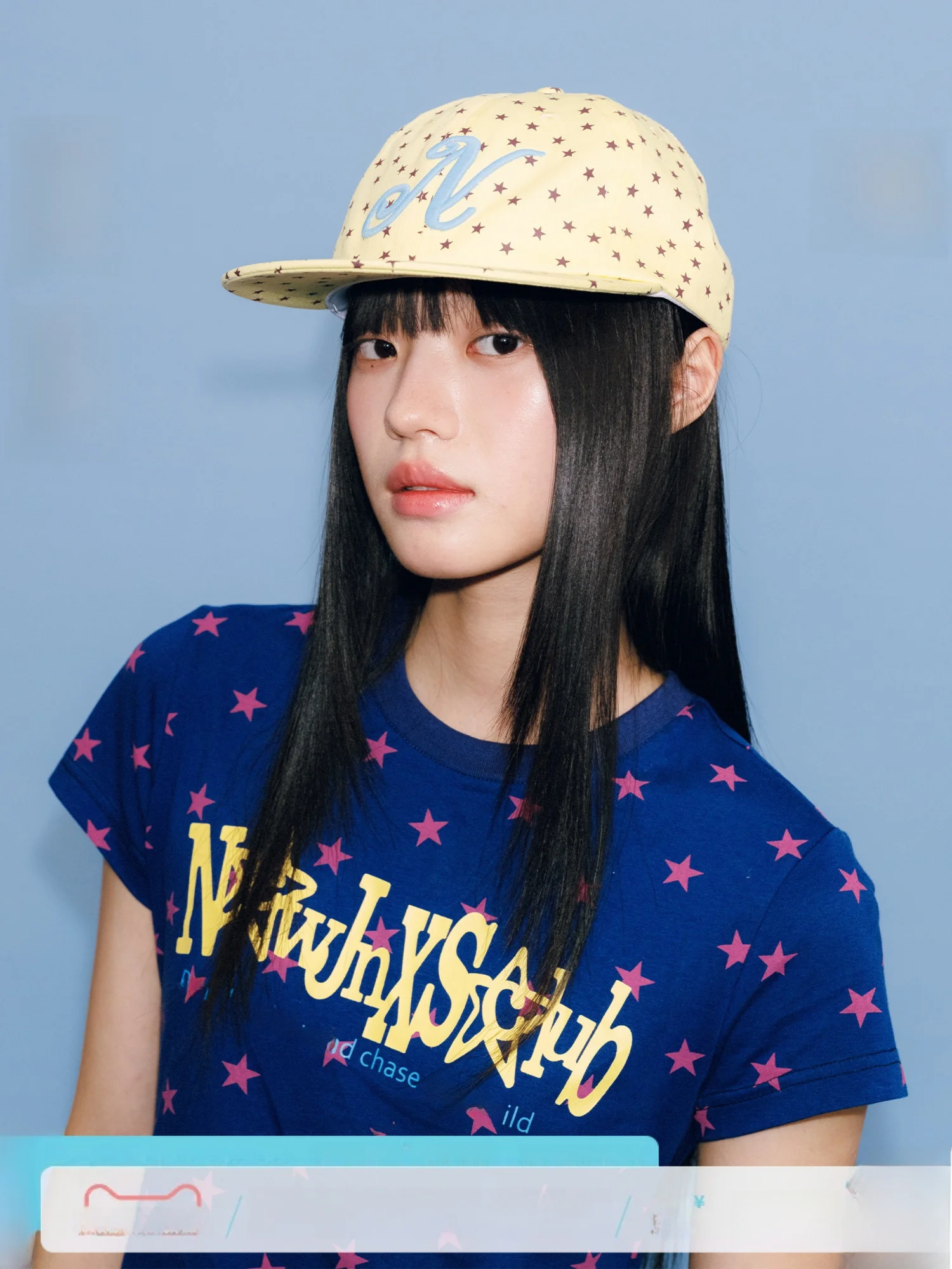newjnxs-pure-cotton-double-sided-embroidered-duckbill-cap-star-print-versatile-commute-cap-for-men-and-women-all-seasons