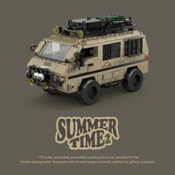 489PCS Camper Building Blocks City Passenger Truck Van Model Bricks Set With Display Box Educational DIY Toy Holiday Gifts