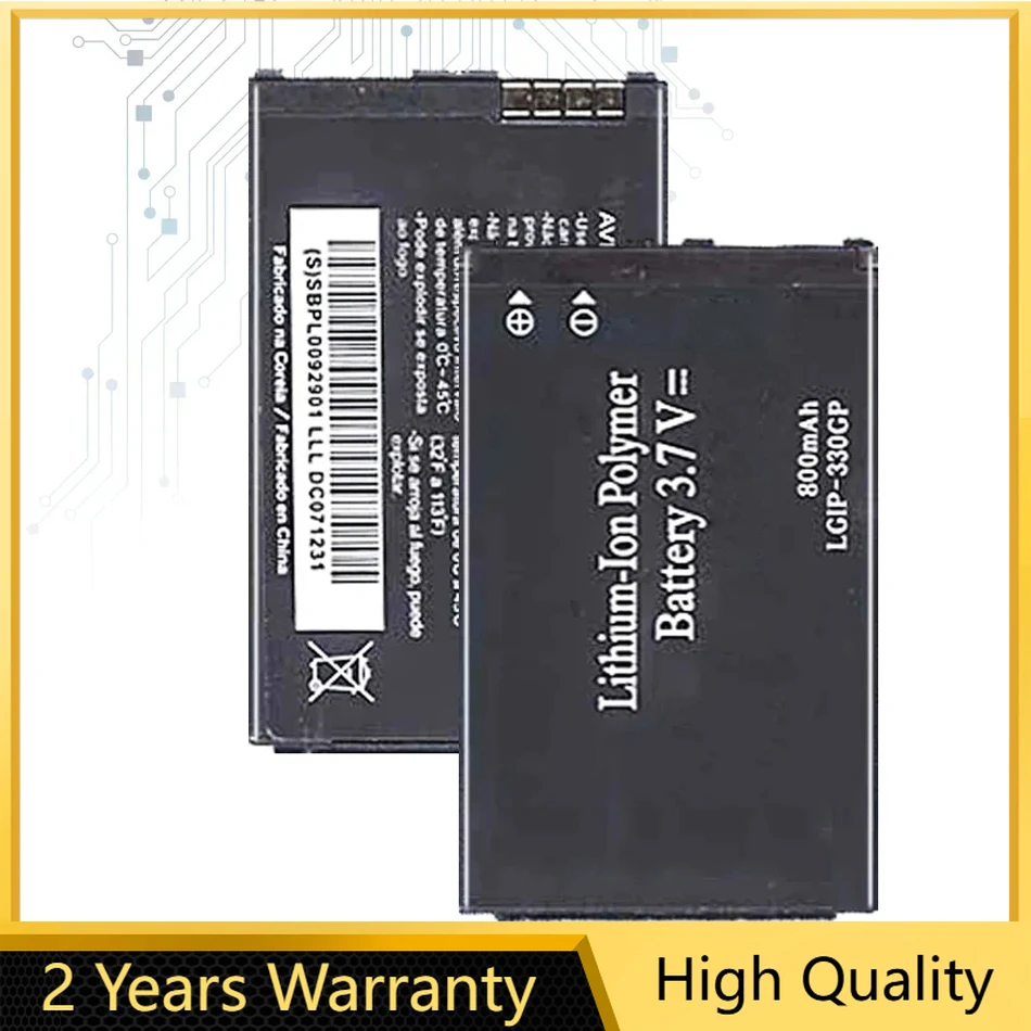 Battery LGIP-330GP For LG, GM210, KF240, KF245, KF300, KF305, KF330, KM380, 800mAh