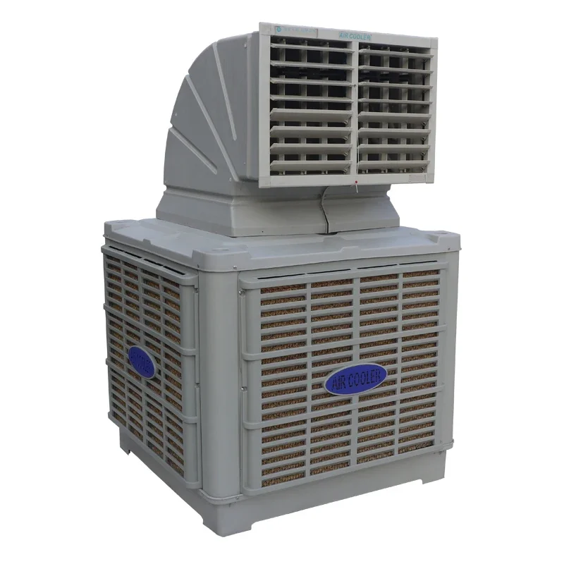 Industrial Air Conditioner, Wall Mounted, Large Machines, Factory Ventilation Systems, Evaporative Cooling Remote Control