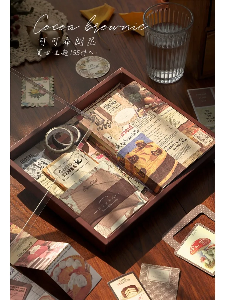 155-unids-caja-vintage-manual-scrapbooking-collage-diario-basura-decoracion-caja-de-regalo-dentro-de-cintas-pegatina-mateiral-tarjeta-de-papel-bolsa-de-notas