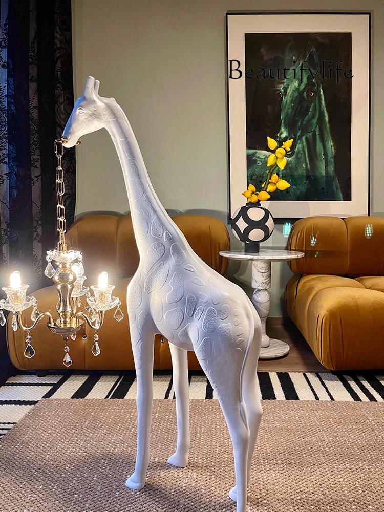 Giraffe Floor Lamp Creative French Nordic Living Room Bedroom Ins Decoration Table Lamp