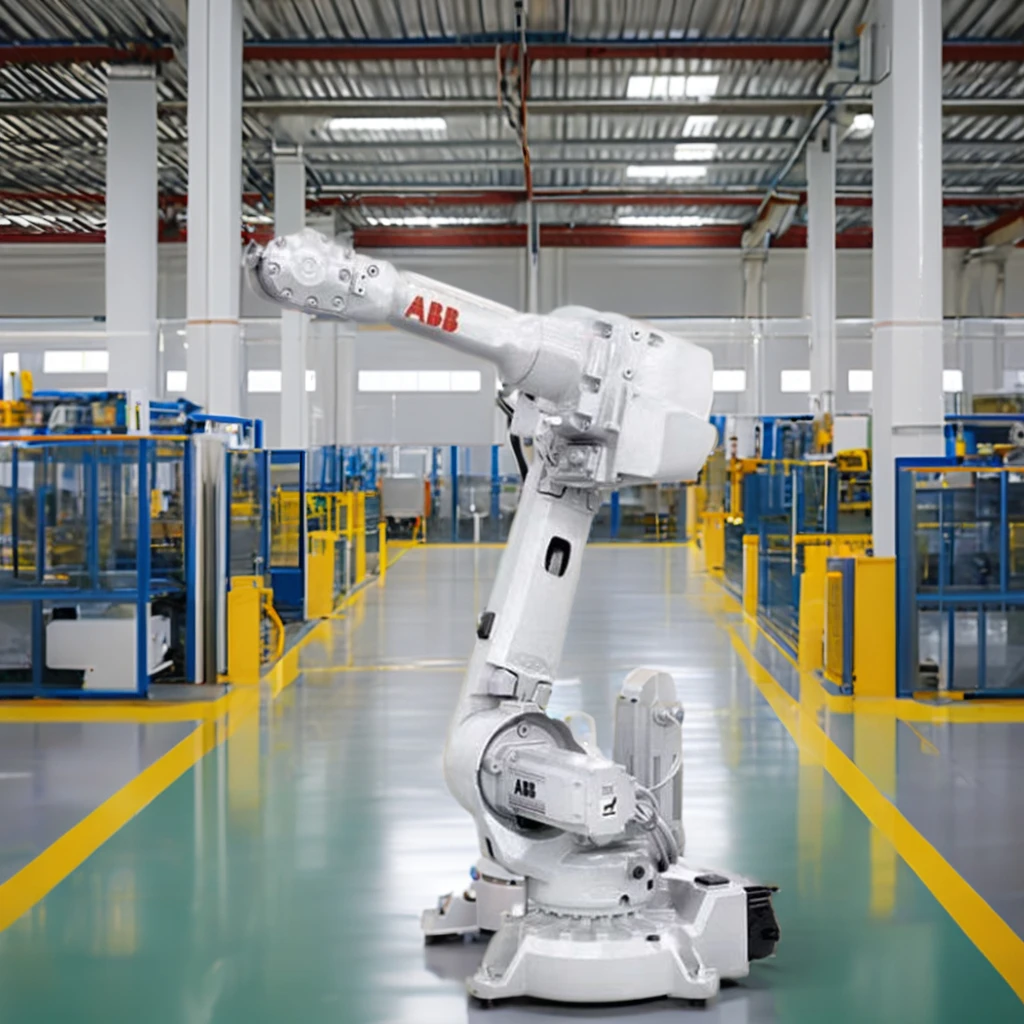 ABB IRB2600-12/1.85 6-Axis Robot Arm MaxReach 1.65m Payload 20kg Construction Industry Core Gearbox PLC Motor Core Component