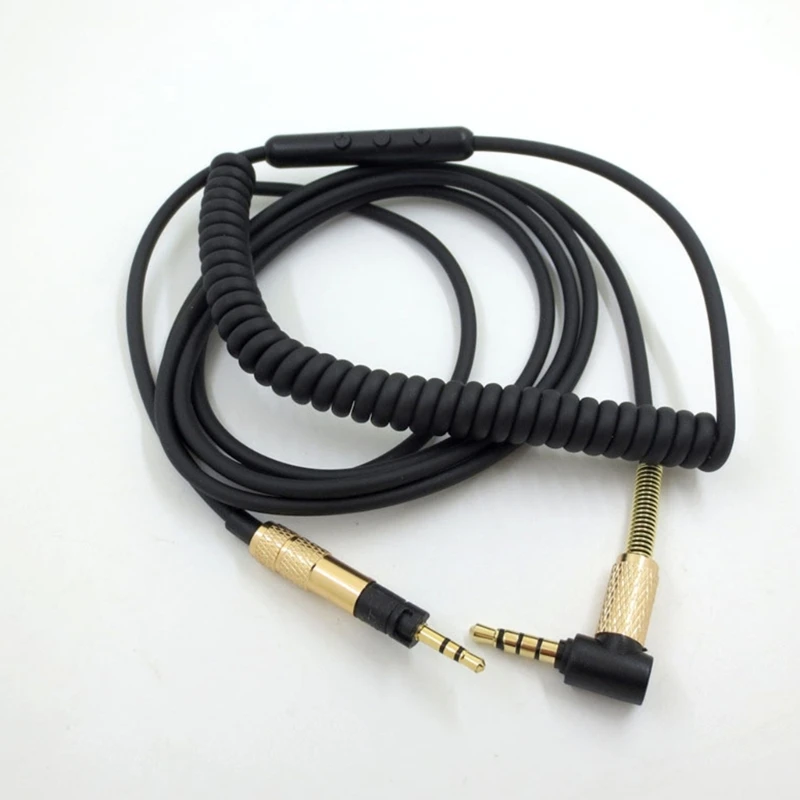 Vervanging Gold Plating Aux Kabel Koord voor HD4.30/HD400/HD4.40/HD4.50 Hoofdtelefoon D46B