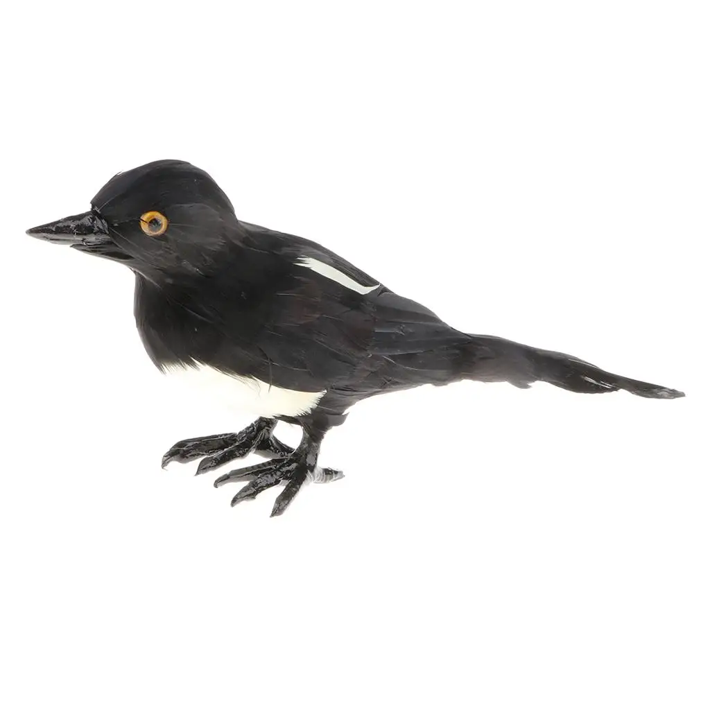 Symulacja statuetki sroki, model zwierzęcia, zabawka edukacyjna dla dzieci, prezent