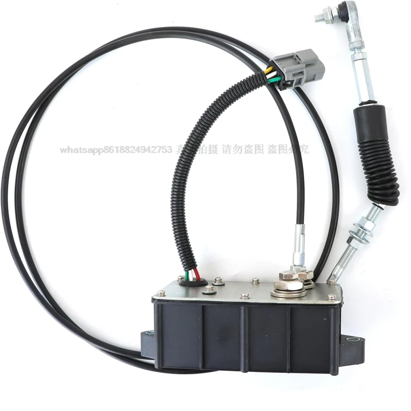 523-00008 Engine Control Throttle Motor 2.2M Cable For Doosan 340LC-7 340LC-V 420LC-V 470LC-V 500LC-V Excavator