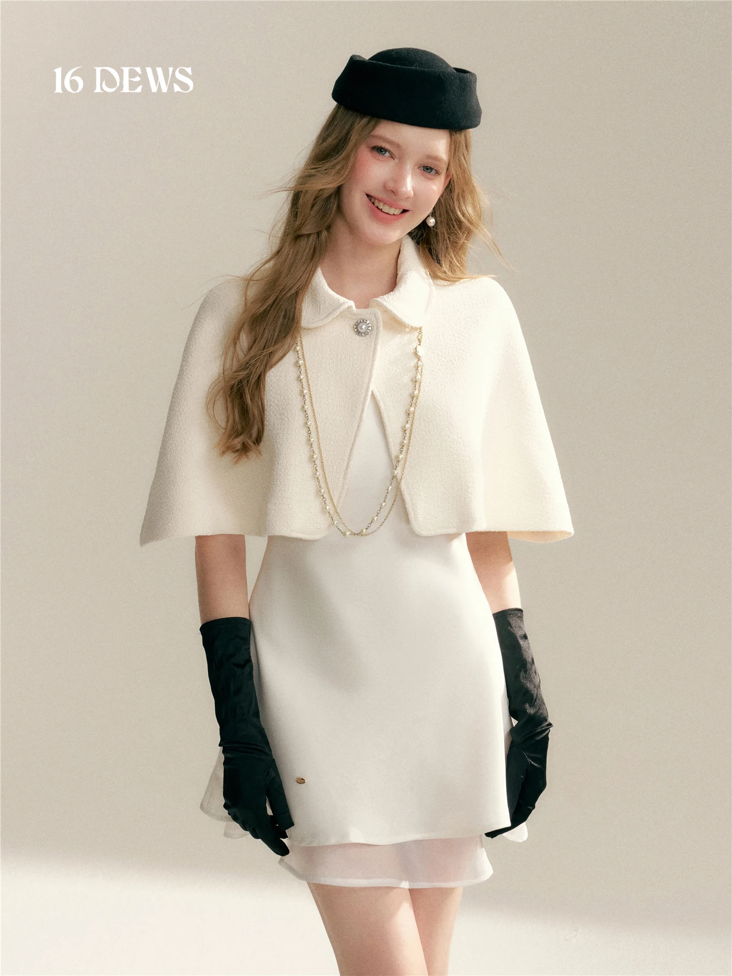 

Женская накидка-кейп Ele Svel: Элегантная верхняя одежда в стиле Rich Girl, модный топ с эффектом высококачественного материала.