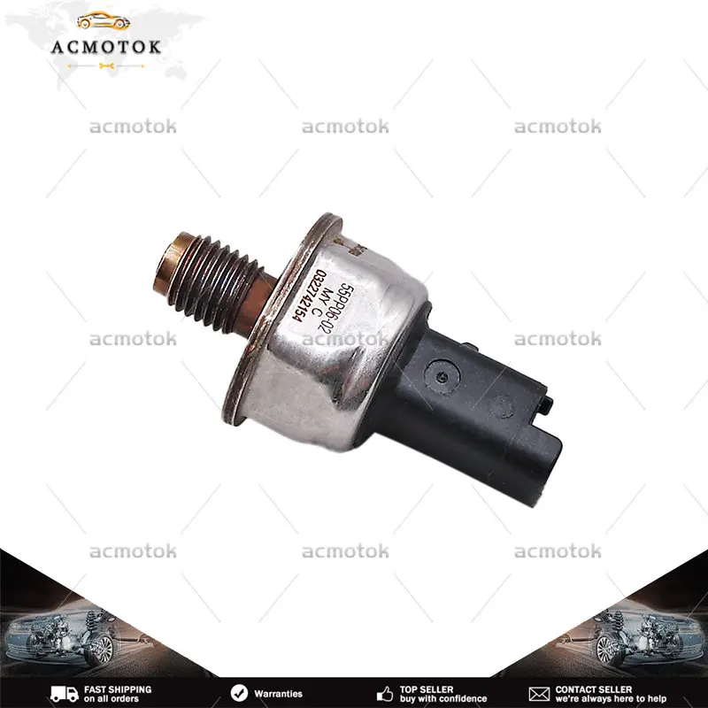 Fuel Rail Pressure Sensor  For Peugeot Citroen 1.4 1.6 HDI 55PP06-02