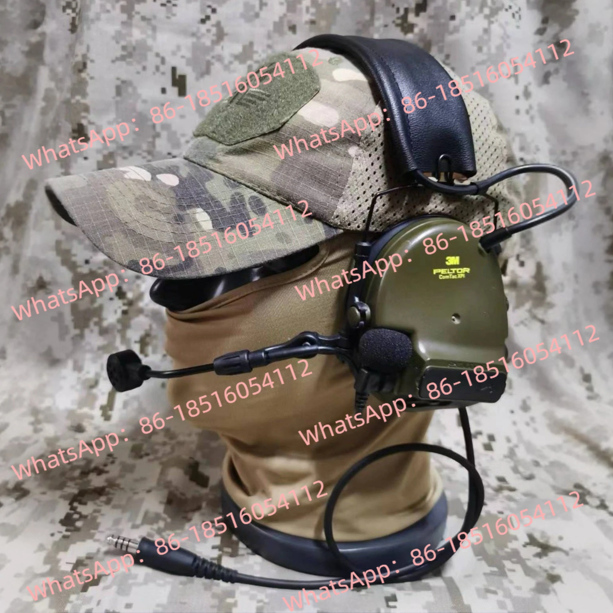 TCA COMTAC XPI VI PELTOR C6 C5 Captador com cancelamento de ruído Fones de ouvido táticos