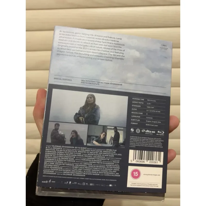 Blu-ray Sheep Cub New Unopened Paper Set Version British Version B Area MUBI Release With Art Cassette English