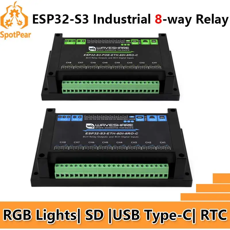 esp32-s3-industrial-8-ch-relay-iot-lan-wifi-bluetooth-can-rj45-ethernet-poe