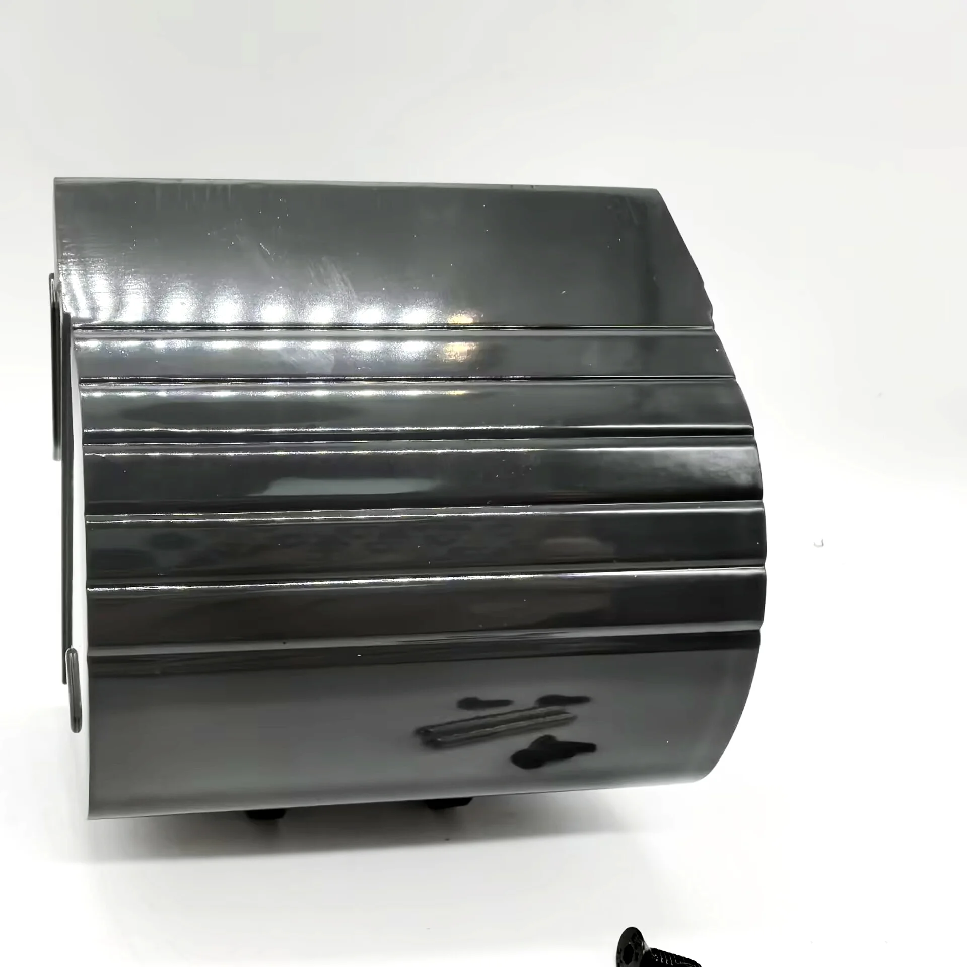 RC 1/14  Hydraulic Toothless Metal Bucket for RC Truck E010 E111 Excavator Wide Bucket DIY Parts