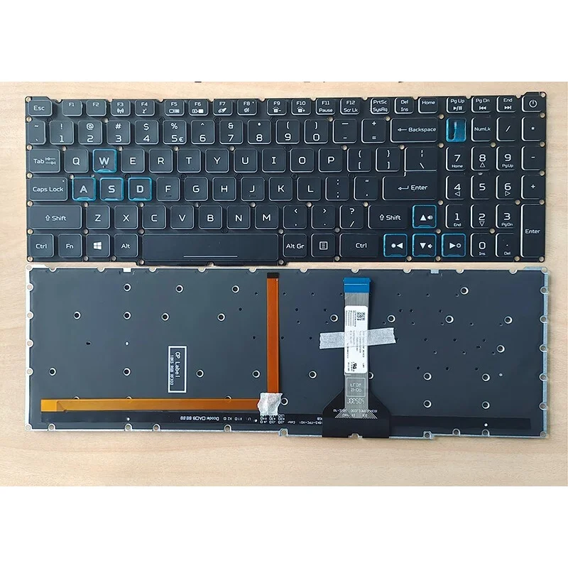 

LL+ New for Acer Predator Helios Neo PHN16-71 N22Q22 US RGB Backlit Keyboard