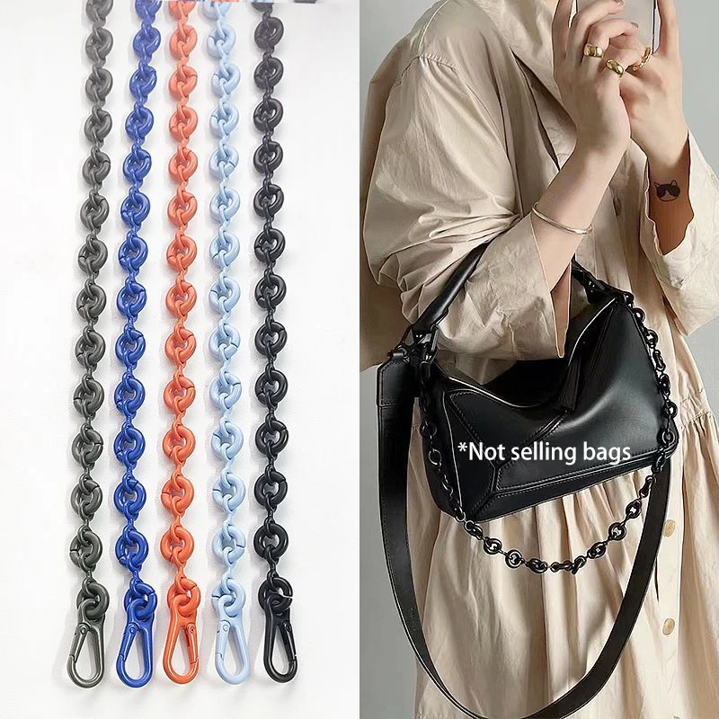 Donut Chain Replaceable Shoulder Bag For Puzzle Modification Decorative Hanging Chain Fashion Underarm Bag Strap Accessories New