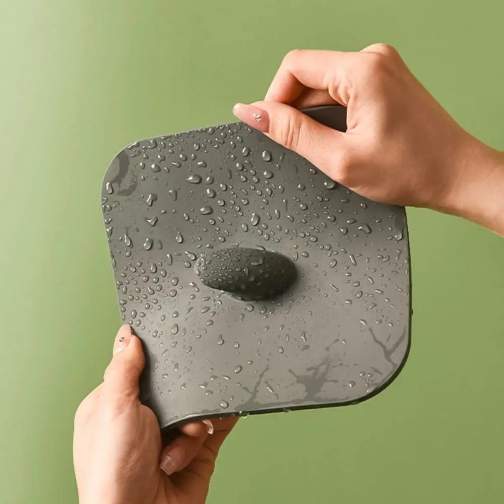 مرنة سيليكون غطاء لبالوعة بالأرضية لينة مزيل العرق أنبوب صرف صحي غطاء مكافحة الحشرات الأزرق الرمادي غطاء بالوعة المنزلية #1